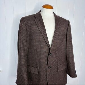 Joseph & Feiss Luxury Wool Houndstooth Blazer
